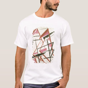 Camiseta Construção linear, c.1921 (gouache no papel)
