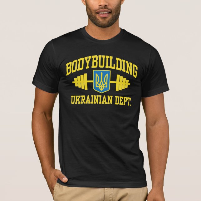 Camiseta Construção naval ucraniana (Frente)