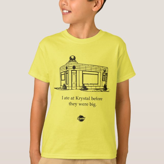 Camiseta Construção original de Krystal (Frente)