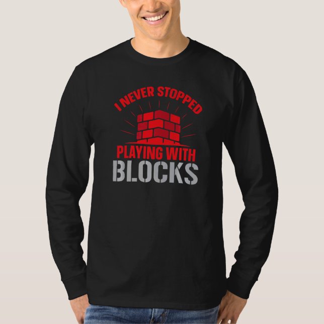 Camiseta Construction Brickaying Job Profession Bricklayer  (Frente)