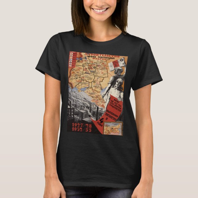 Camiseta Construction work SOVI8 Vintage Propaganda (Frente)