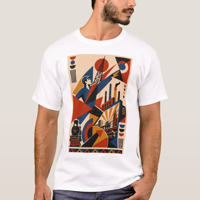 Camiseta Constructivist Industry (Frente)