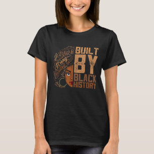 Camiseta Construída por Black History Roupa Melanin Women A