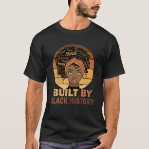 Camiseta Construída por Roupa da História Negra, Melanin 