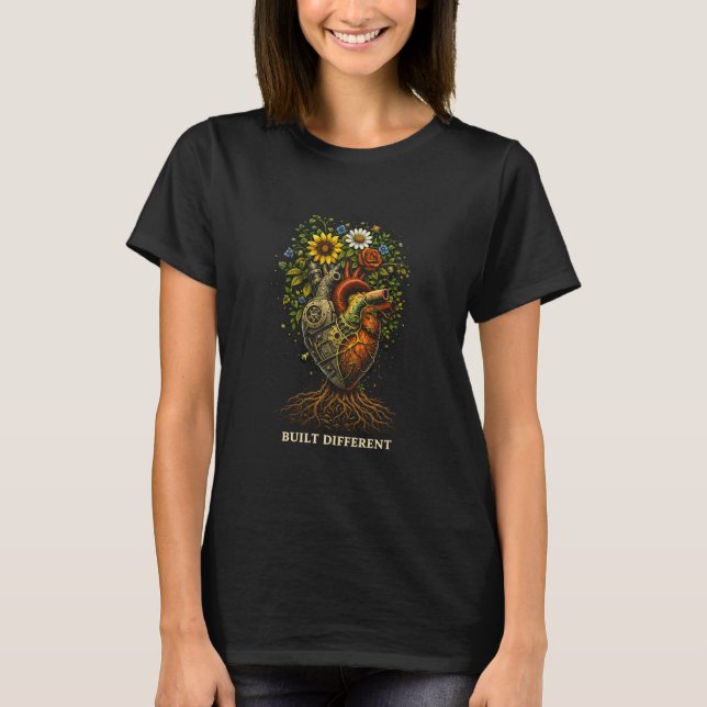 Camiseta Construído de Forma Diferente (Frente)