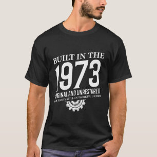 Camiseta Construído Em 1973