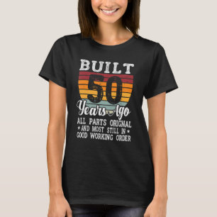 Camiseta Construído Há 50 Anos, Todas As Partes Originais D