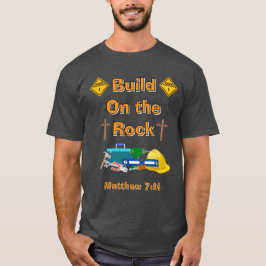 Camiseta Construído no Rock