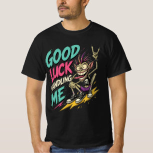 Camiseta Construído para a Absurdez – Desenho Animado de Mo