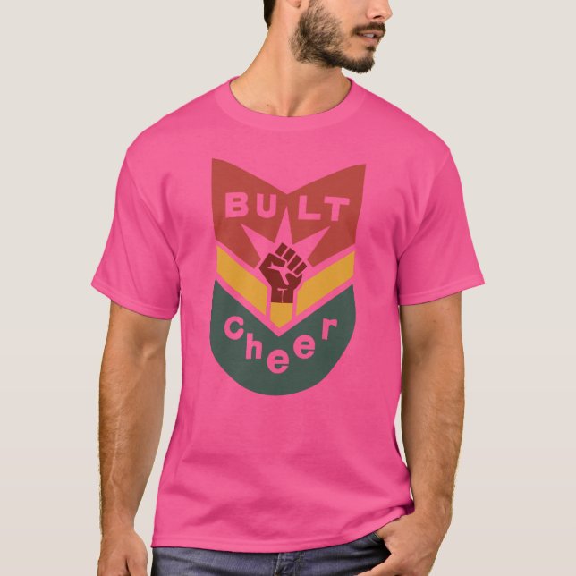 Camiseta CONSTRUÍDO PARA O Crachá RURADO (Frente)