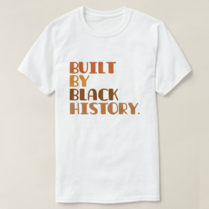 Camiseta Construído Pela História Negra