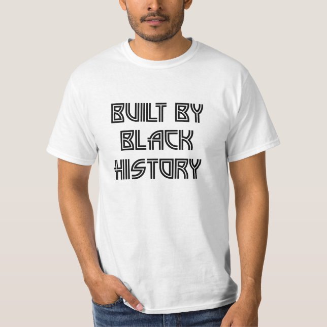 Camiseta Construído pela História Negra  (Frente)