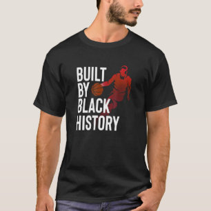 Camiseta Construído por História Negra Melanina Negra Cláss