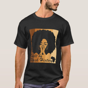 Camiseta Construído por História Preta Depois do Orgulho 