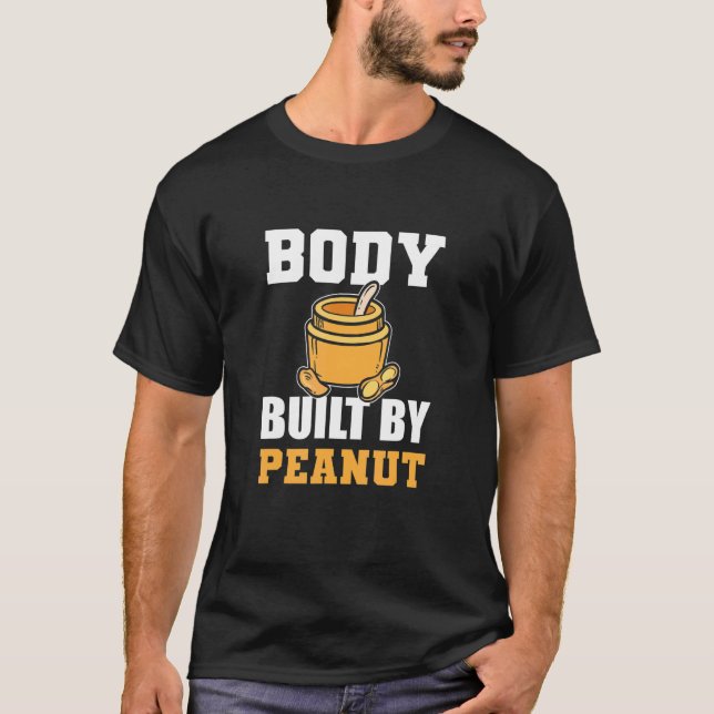 Camiseta Construído por Peanut Wrestler (Frente)