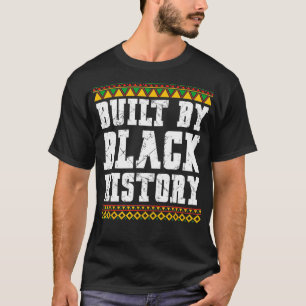 Camiseta Construídos por História Negra História Negra Home