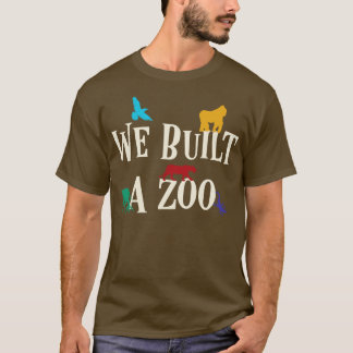 Camiseta Construímos Uma Arca De Zoológico
