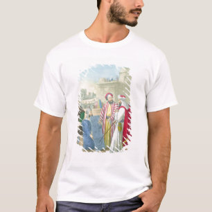 Camiseta Construindo a cidade e a torre de Babel, de um b