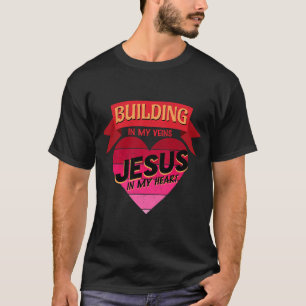 Camiseta Construindo em Minhas Veias Dando A Palavra Q