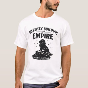 Camiseta Construindo Meu Império Silenciosamente – Leão Mot