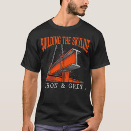 Camiseta Construindo O Horizonte De Ferro E Garra De Constr