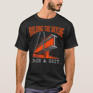 Camiseta Construindo O Horizonte De Ferro E Garra De Constr