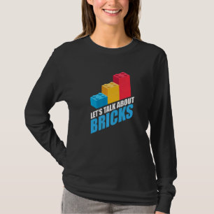 Camiseta Construindo Tijolos Bloqueia Ventilador Master Bui