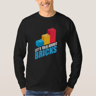 Camiseta Construindo Tijolos Bloqueia Ventilador Master Bui