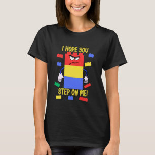 Camiseta Construindo Tijolos Eu Espero Que Você Me Passe En