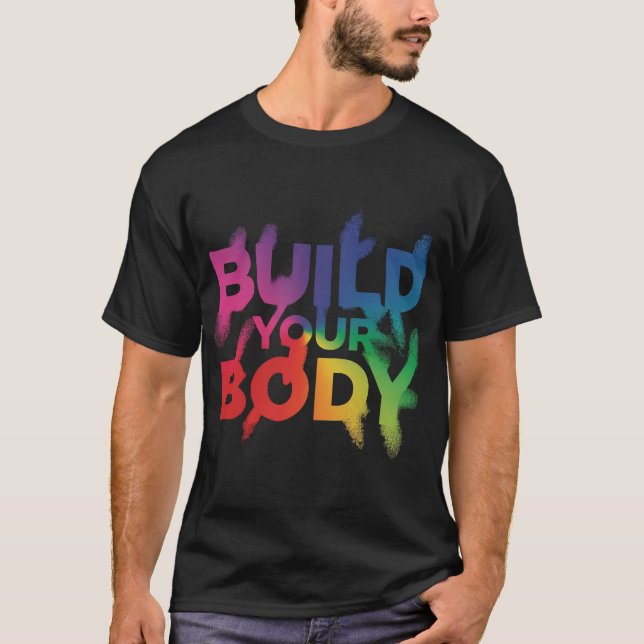 CAMISETA CONSTRUIR O SEU CORPO (Frente)