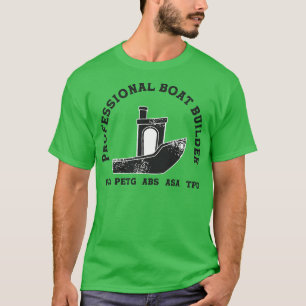 Camiseta Construtor de Barcos Profissionais Benchosos de Im