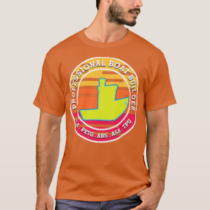 Camiseta Construtor de Barcos Profissionais Benchosos de Im