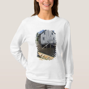 Camiseta Construtor de dories, Lunenburg, Nova Escócia, Can