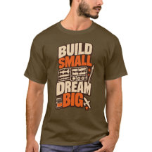 Camiseta Construtor de Modelos Constrói Pequeno So