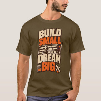 Camiseta Construtor de Modelos Constrói Pequeno So