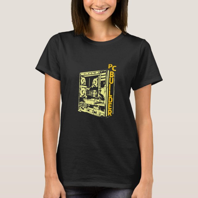 Camiseta Construtor de PC Engenheiro de Computador Tecnolog (Frente)