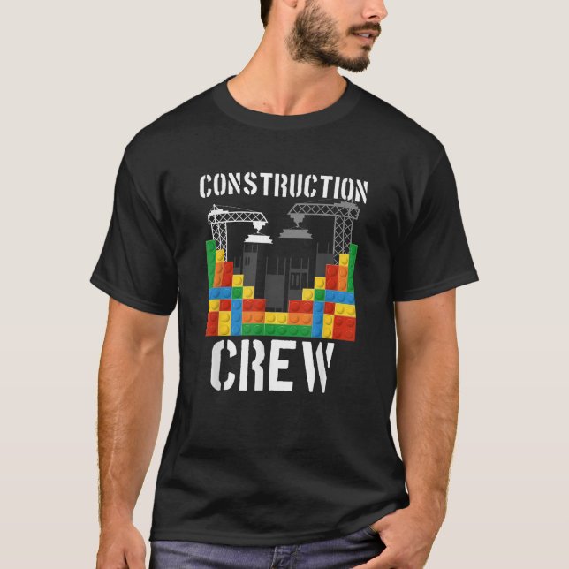 Camiseta Construtor de Pessoal de Construção Construtor de  (Frente)