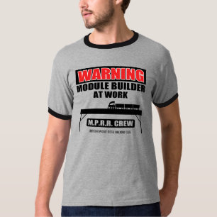 Camiseta Construtor do módulo no trabalho