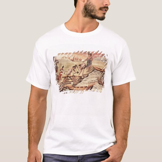 Camiseta Construtores navais indianos mexicanos (Frente)