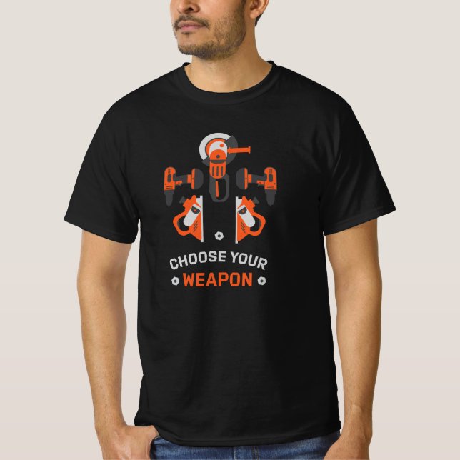 Camiseta Construtores profissionais (Frente)