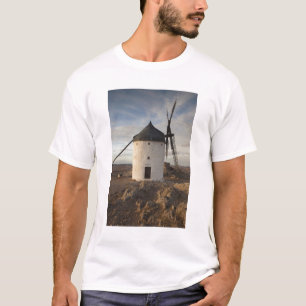 Camiseta Consuegra, antigos moinhos de vento de La Mancha