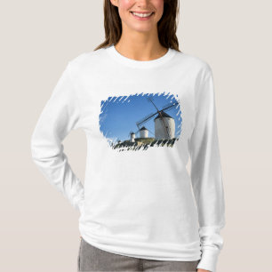 Camiseta Consuegra, La Mancha, Espanha, moinhos de vento 2