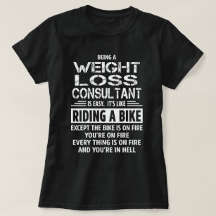 Camiseta Consultante da perda de peso