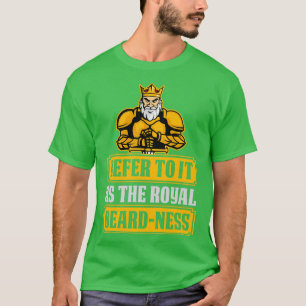 Camiseta Consulte-O Como O Cheio De Barba Real