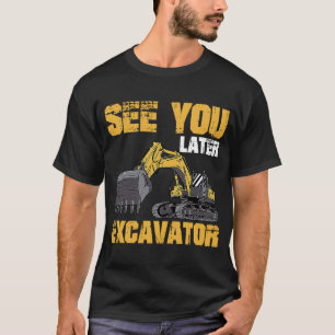Camiseta Consulte Você Mais Tarde Escavador 1