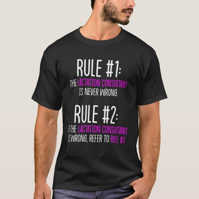 Camiseta Consultor de Aleitamento Sensibilização para o Ale (Frente)