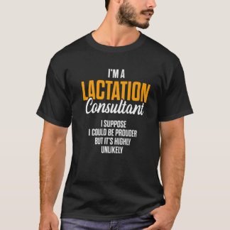 Camiseta Consultor de Aleitamento Sensibilização para o Ale