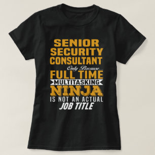 Camiseta Consultor de Segurança do mais velho