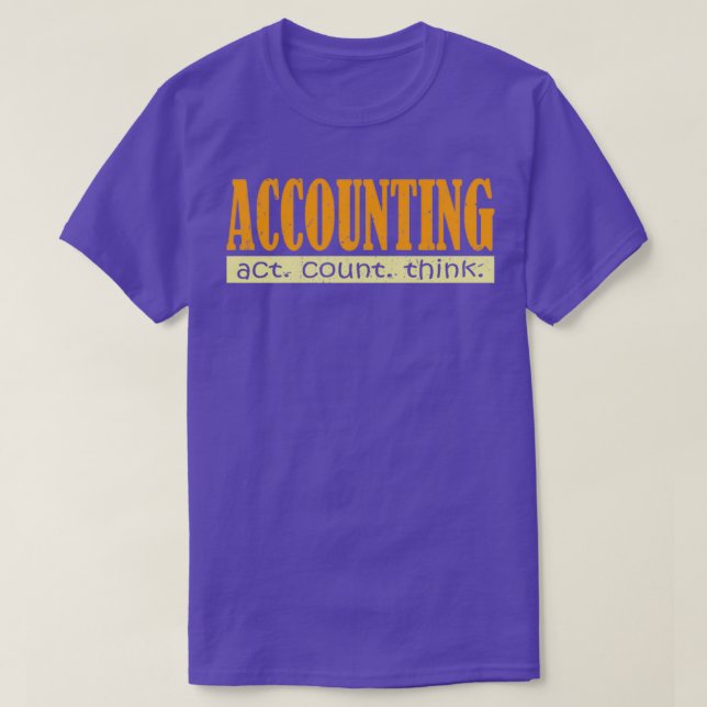 Camiseta Consultor Financeiro do Piadas Bookkeeper C (Frente do Design)
