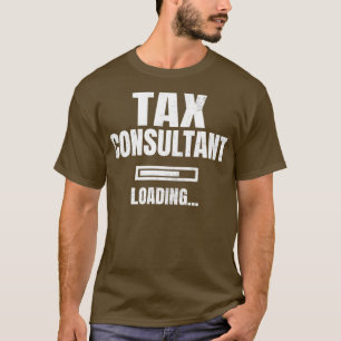 Camiseta Consultor Fiscal Carregando Devoluções de Imposto